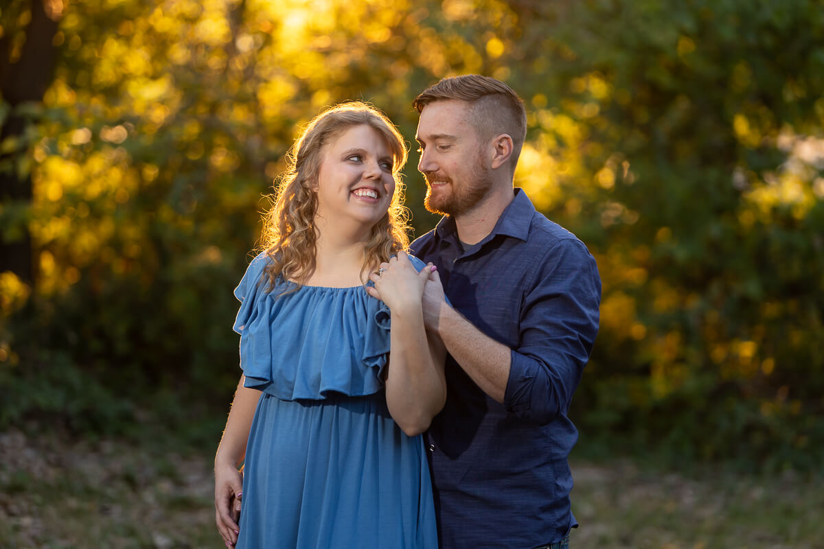 Golden Hour — engagements photography by Jennifer Renee
